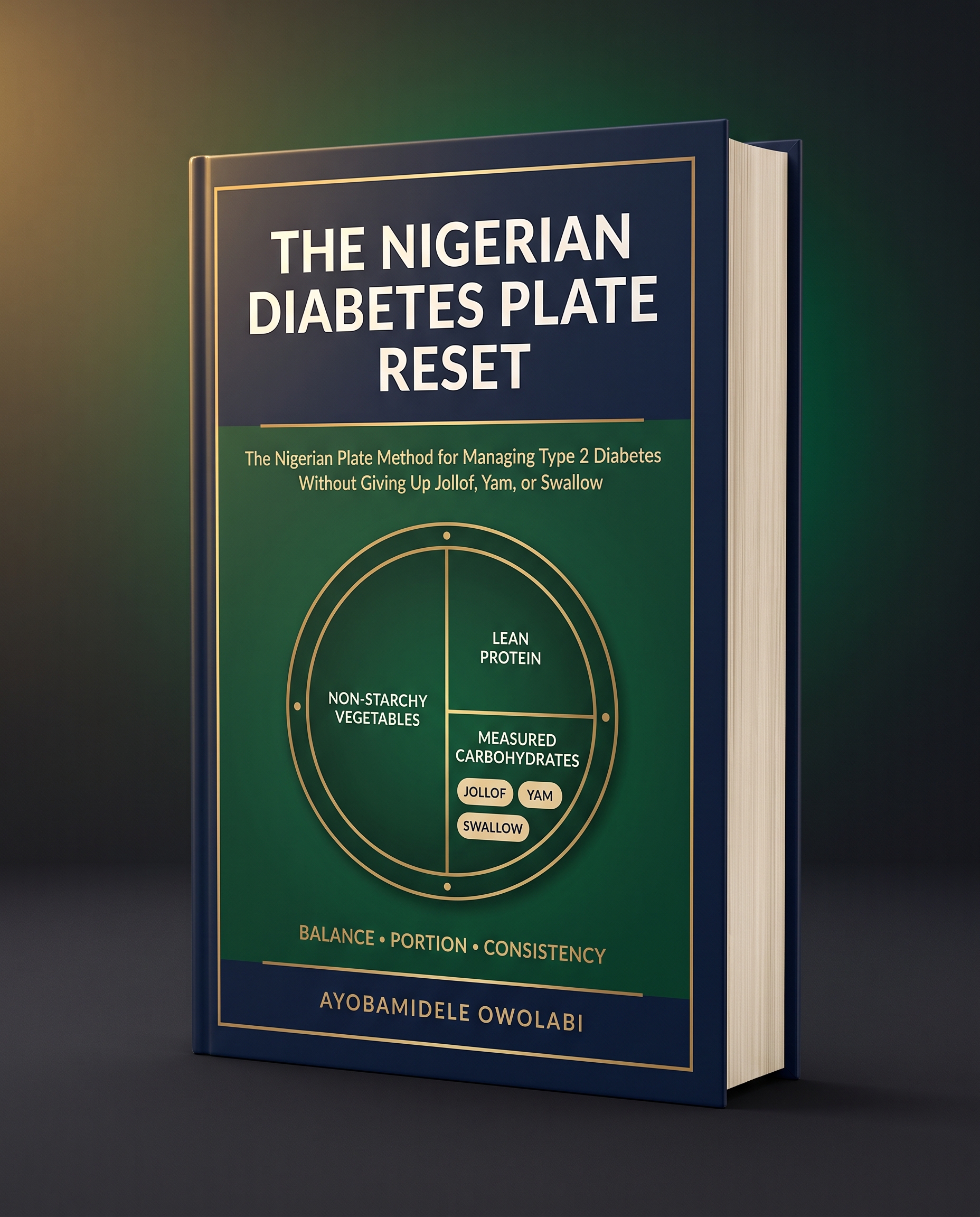 The Nigerian Diabetes Plate Reset book cover